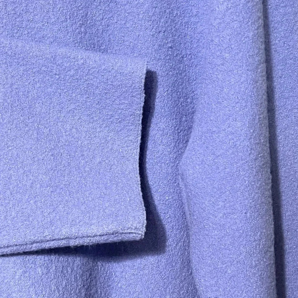 Vintage Herman Geist 100% Wool Purple Cardigan/Sweater Pockets Button Sz LG. EUC - Picture 4 of 5